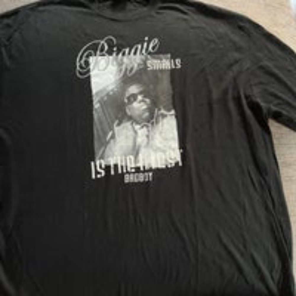 Authentic Bad Boy brand Biggie Smalls shirt size 2xl